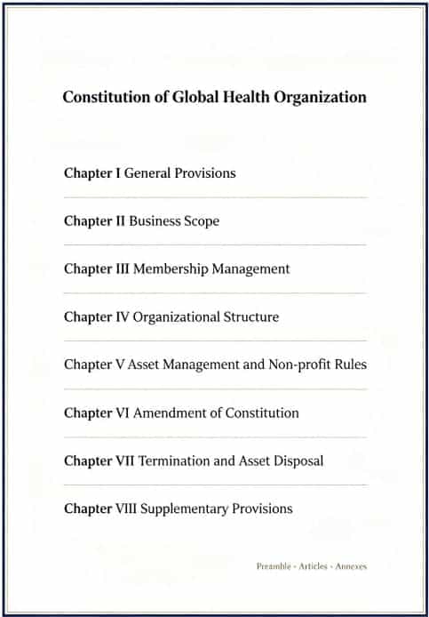 GHO Constitution