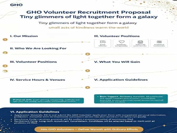 GHO Volunteer Recruitment Prop